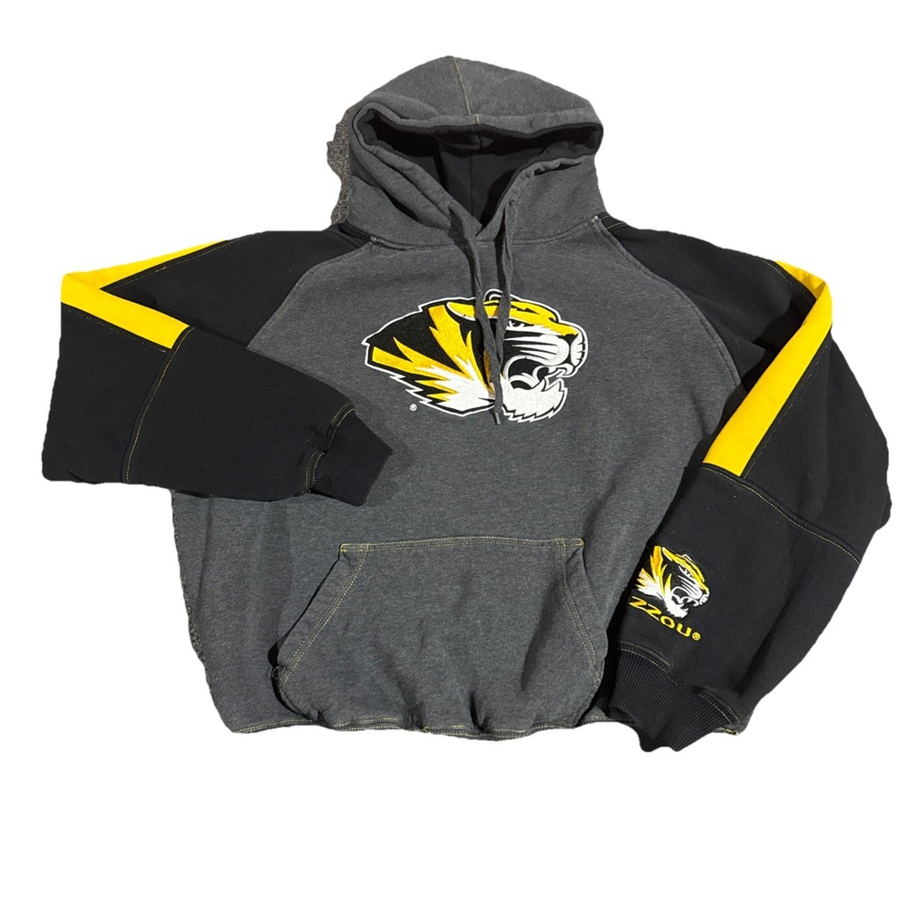 Vintage Colosseum Missouri Tigers Sweatshirt Men's Large Hoodie Mizzou NCAA